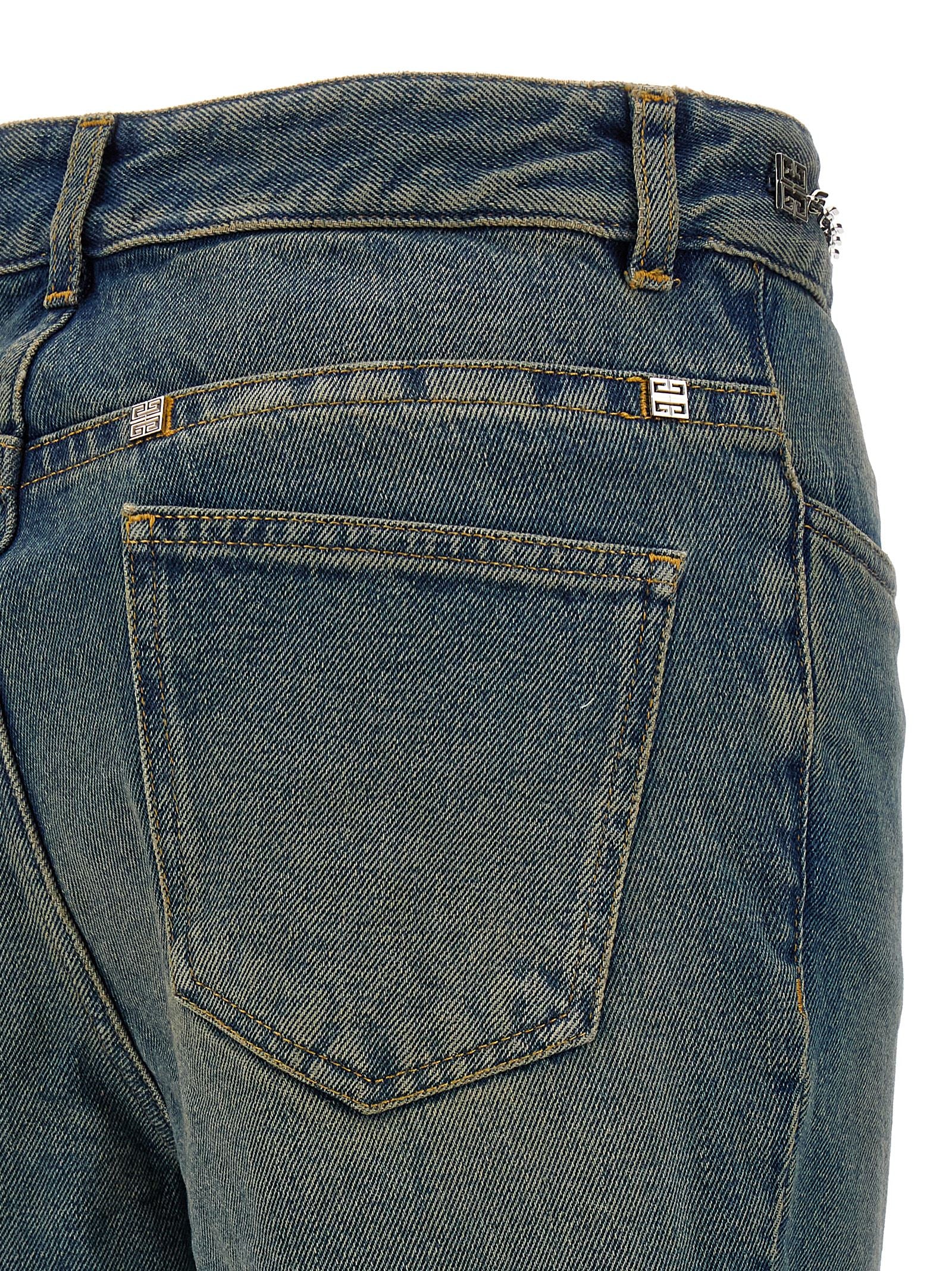 Givenchy Givenchy Chain Jeans With Logo