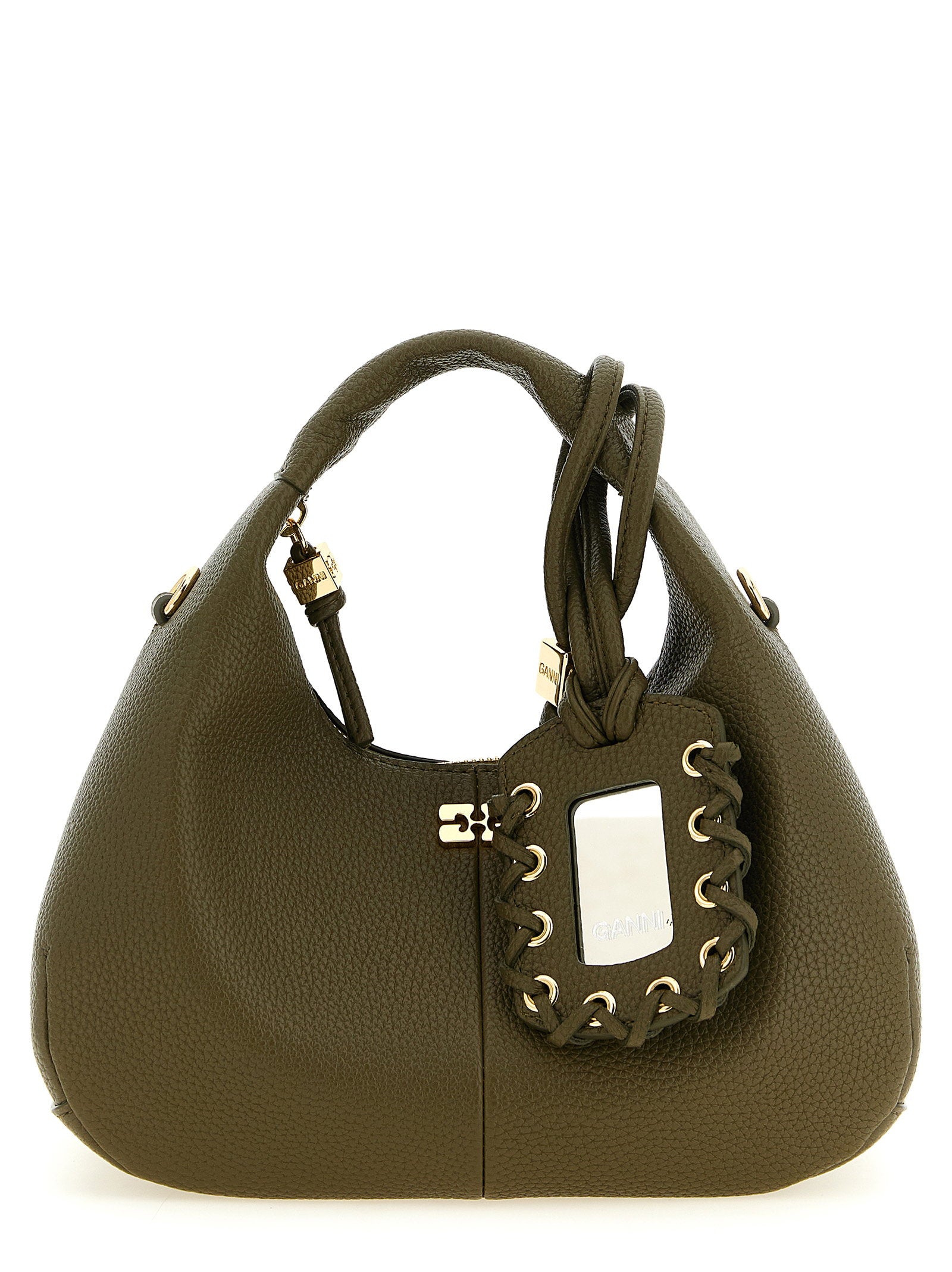 Ganni Ganni Mini Hobo Handbag