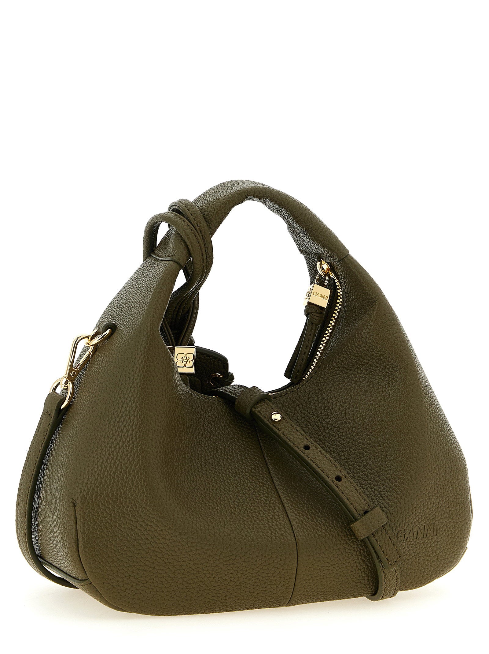 Ganni Ganni Mini Hobo Handbag