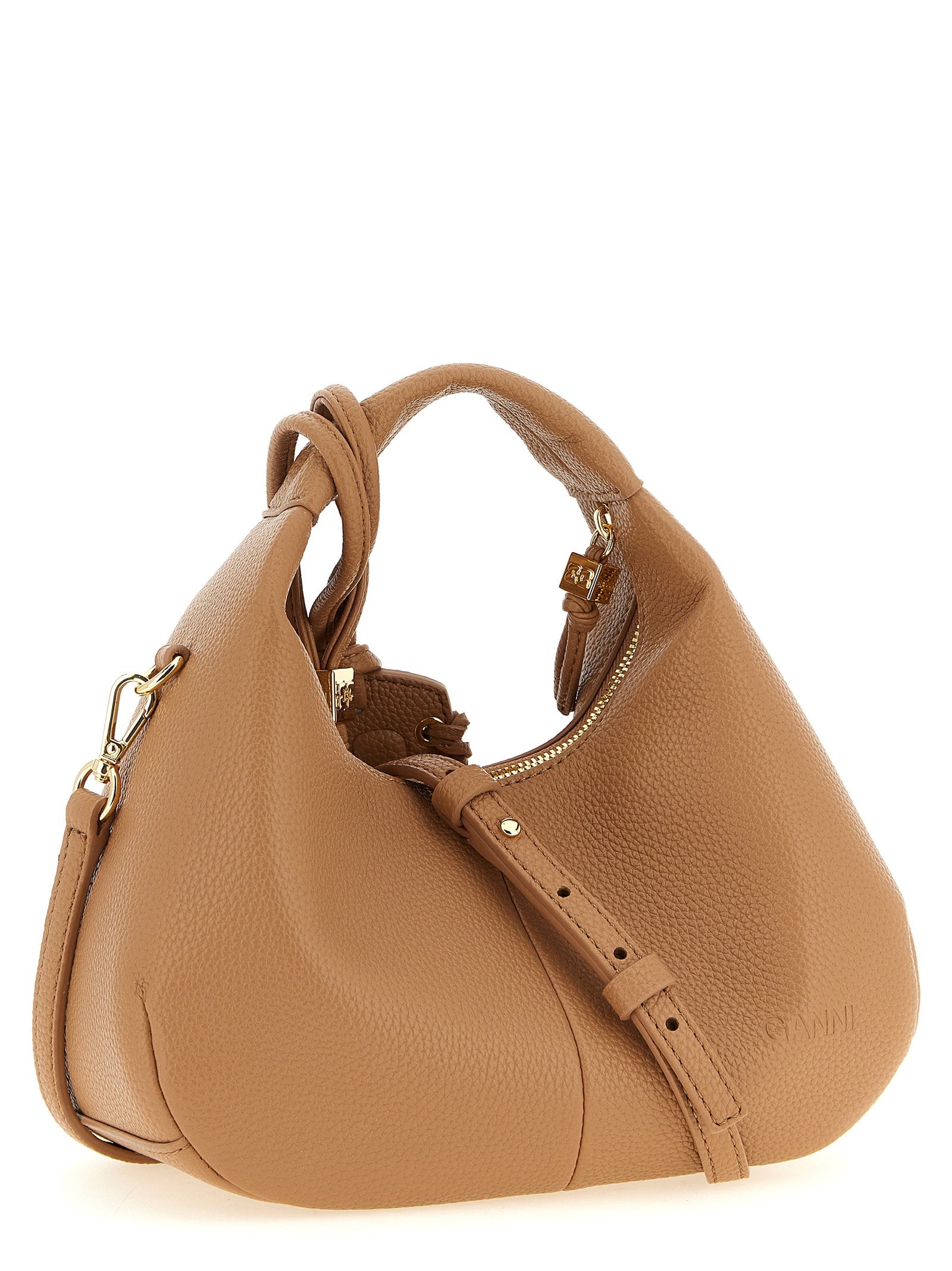 Ganni Ganni Mini Hobo Handbag
