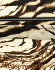 Ganni Ganni Xxl Zebra Shopping Bag