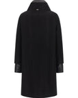 Herno Herno Lamé Thread And Wool Coat