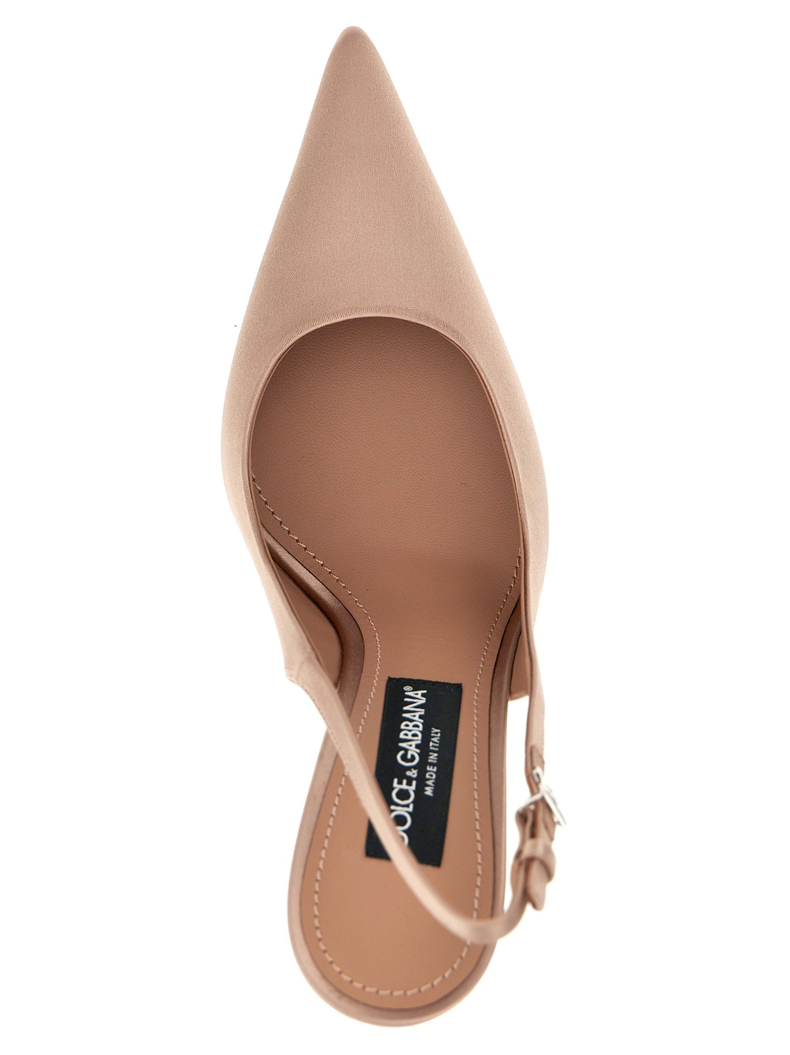 Dolce &amp; Gabbana Dolce &amp; Gabbana Satin Slingbacks