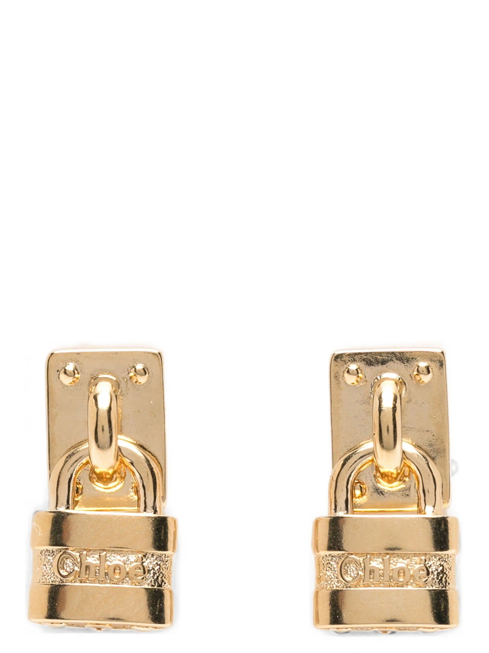 Chloé Chloé Paddington Mini Padlock Earrings