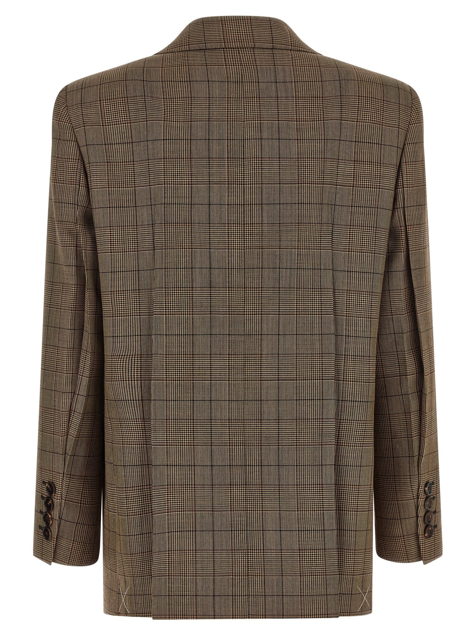 Chloé Chloé Check Double-breasted Blazer