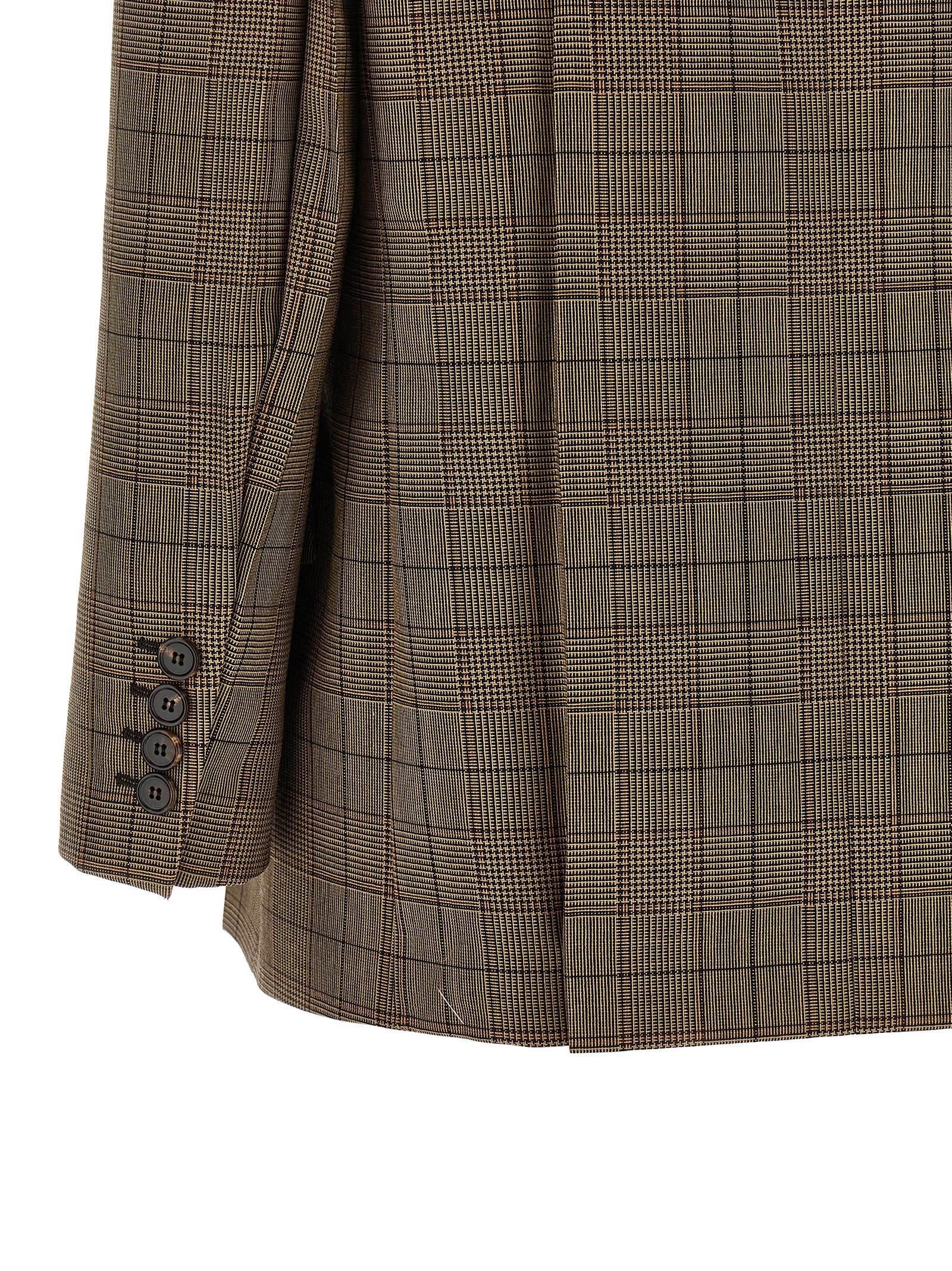 Chloé Chloé Check Double-breasted Blazer