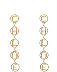 Chloé Chloé Script Earrings