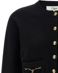 Chloé Chloé Horse Medal Cardigan