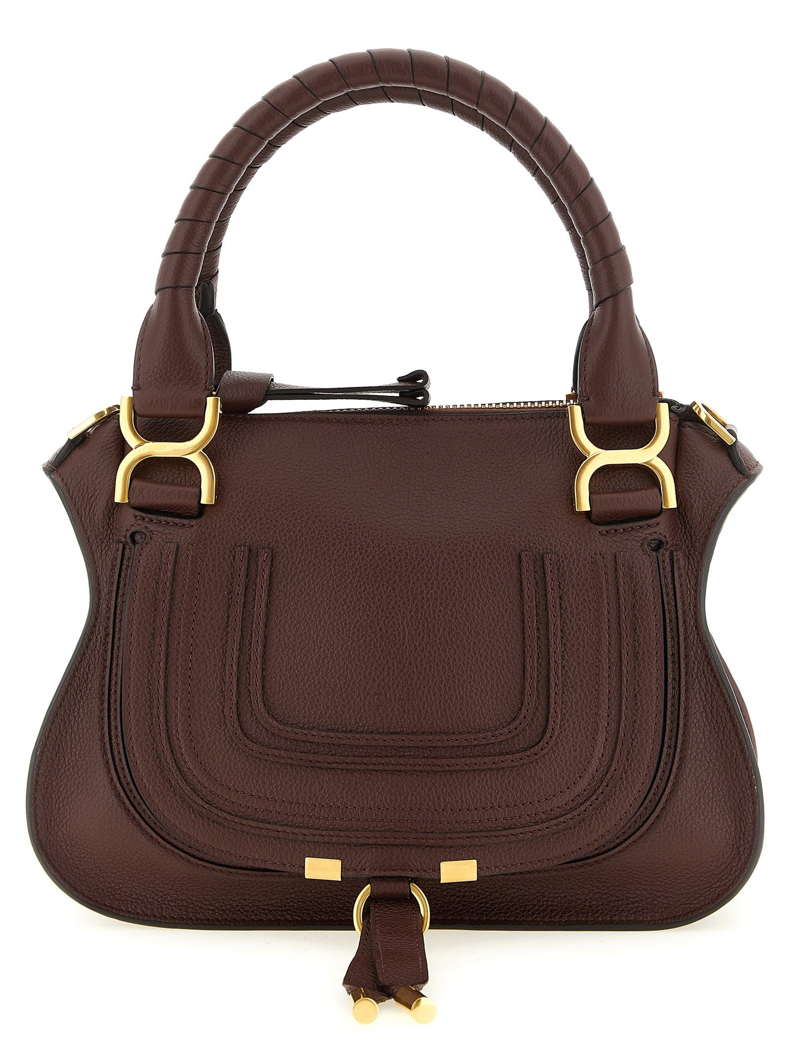 Chloé Chloé Marcie Bag With Saddle Stitching
