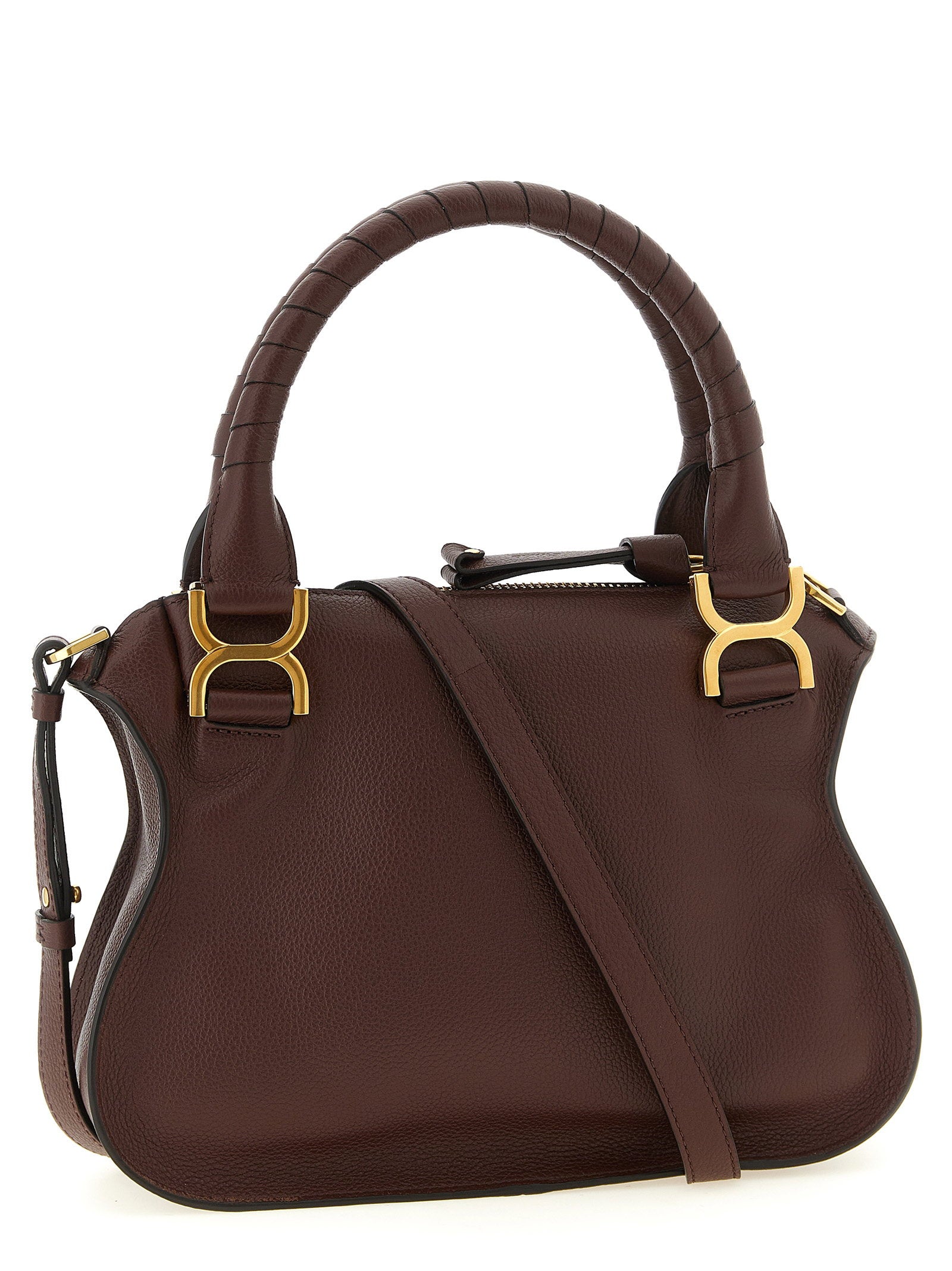 Chloé Chloé Marcie Bag With Saddle Stitching