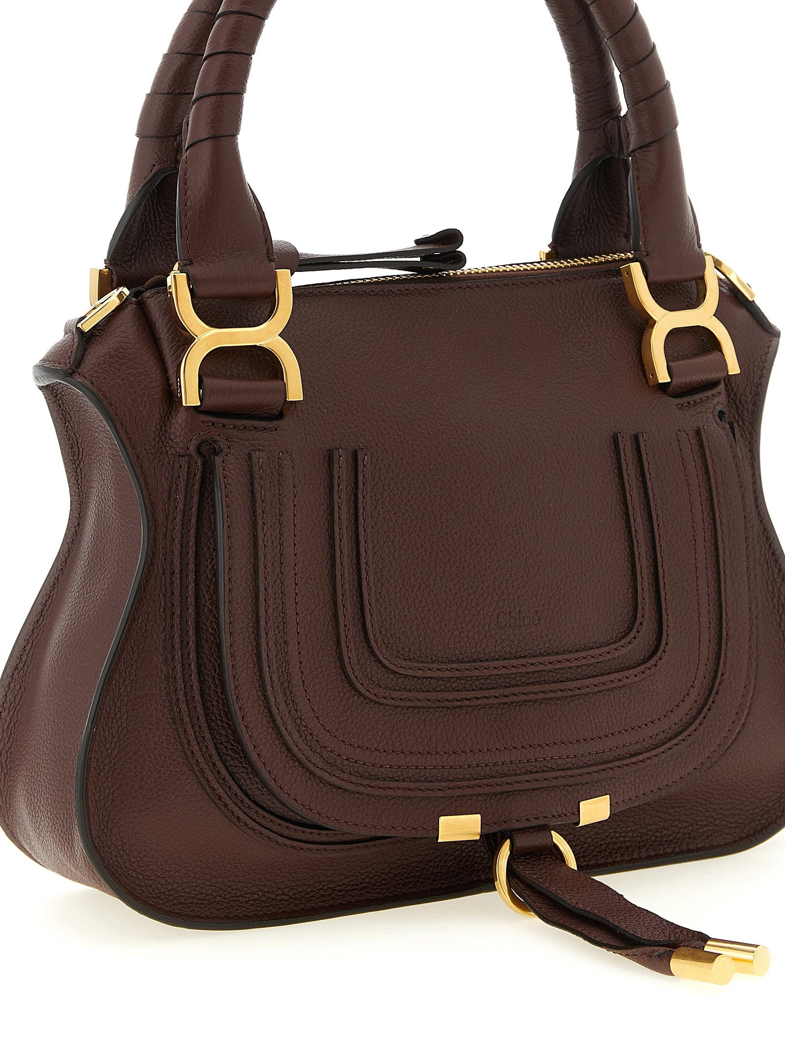 Chloé Chloé Marcie Bag With Saddle Stitching