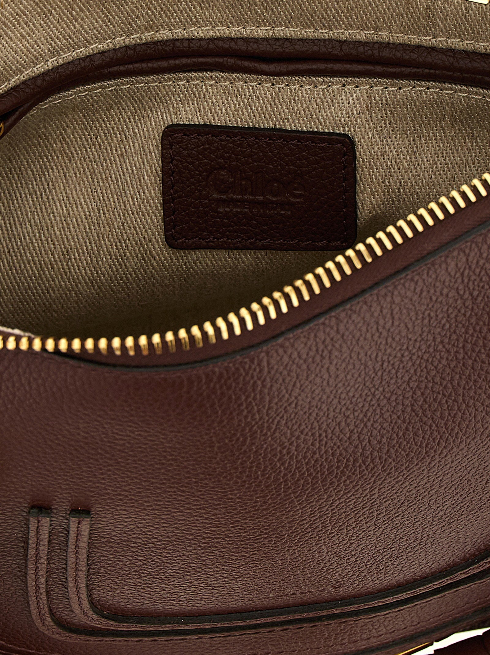 Chloé Chloé Marcie Bag With Saddle Stitching