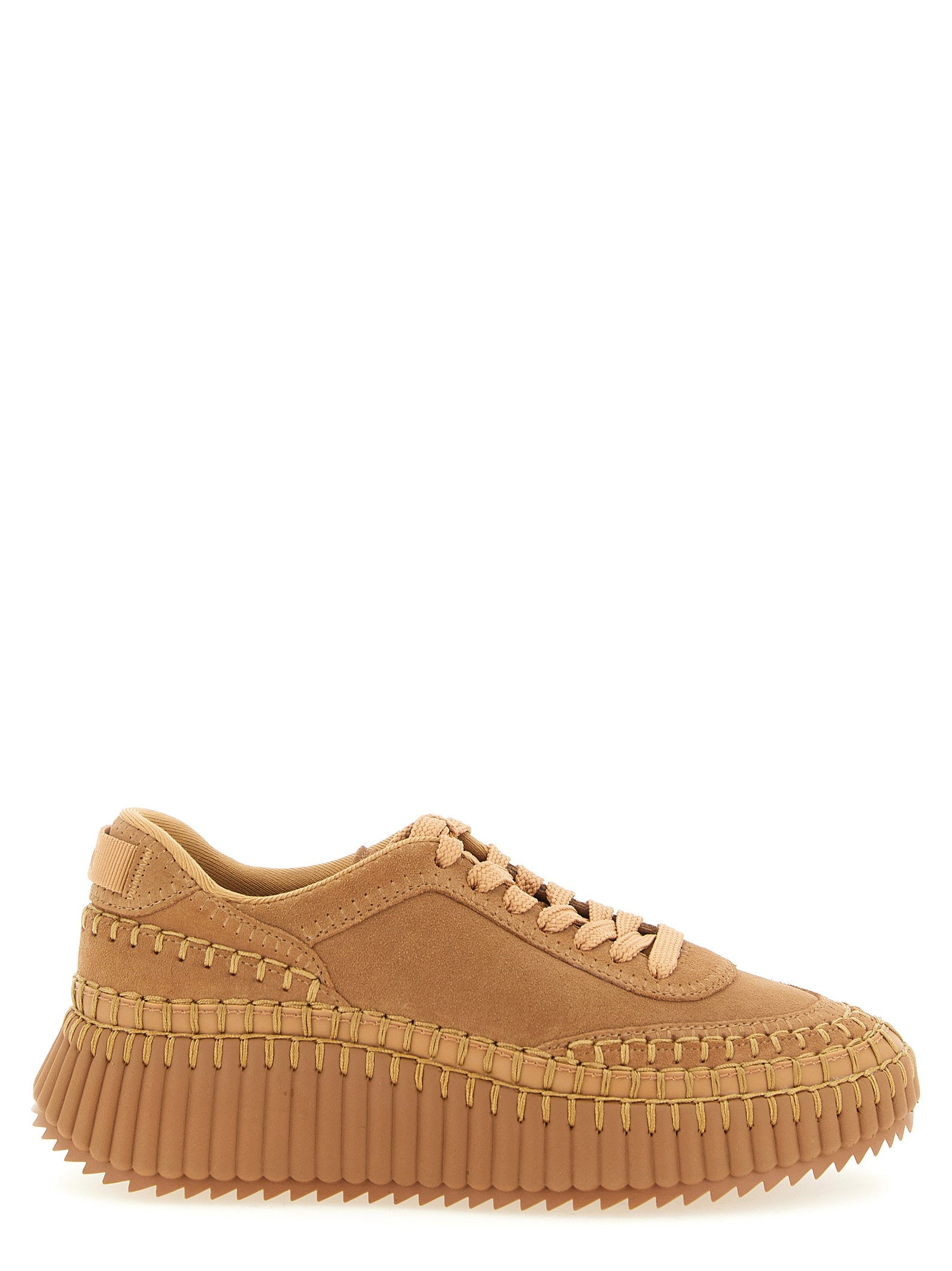 Chloé Chloé Nama Wedge Sneakers
