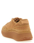 Chloé Chloé Nama Wedge Sneakers