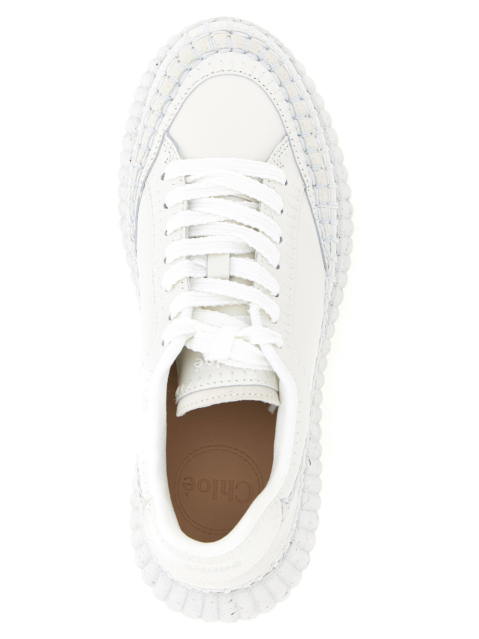 Chloé Chloé Nama Wedge Sneakers