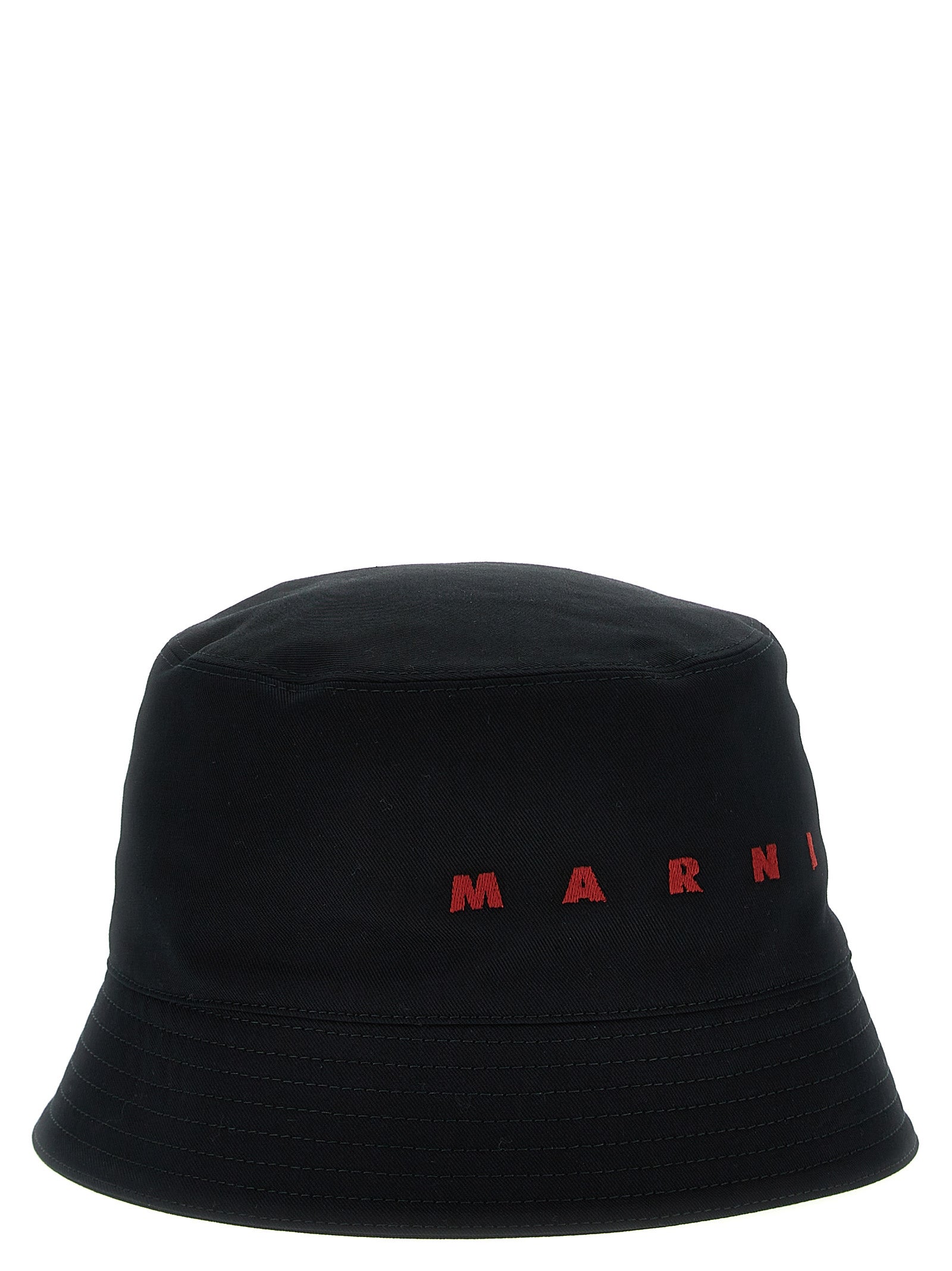 Marni Marni Logo Embroidery Bucket Hat