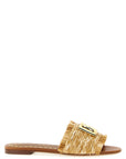 Dolce & Gabbana Dolce & Gabbana Raffia Braid Slides