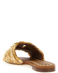 Dolce & Gabbana Dolce & Gabbana Raffia Braid Slides