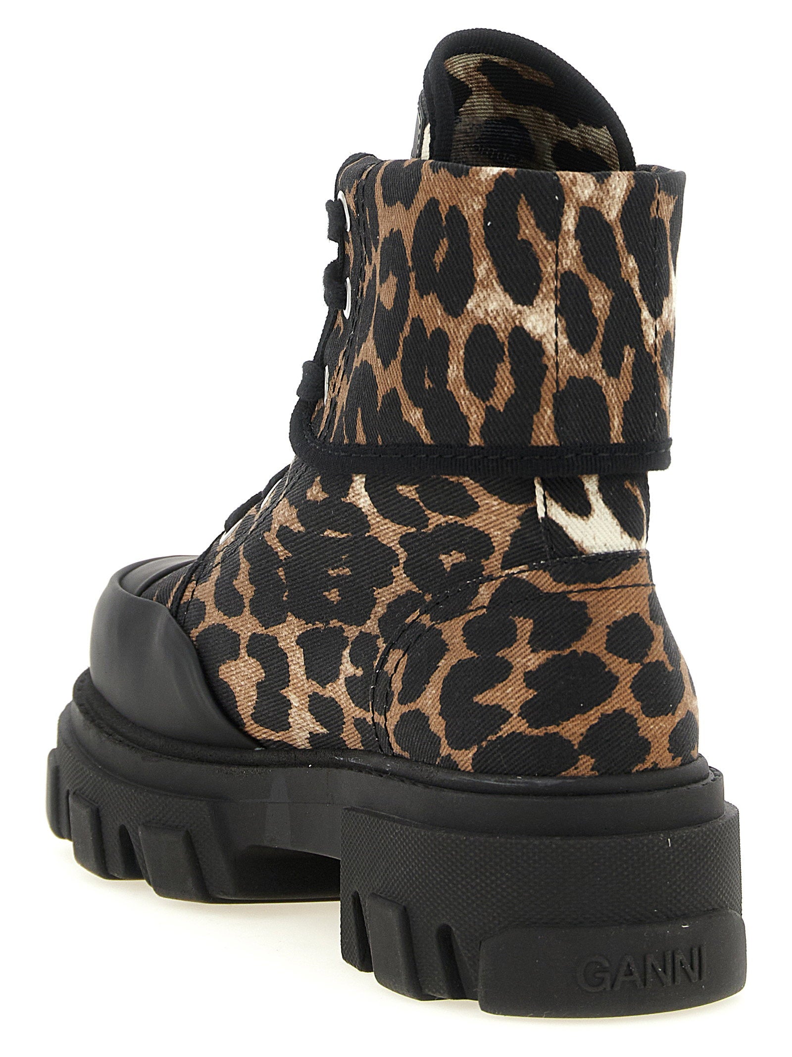 Ganni Ganni Denim Ankle Boots