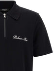 Balmain Balmain Logo Embroidery Polo Shirt