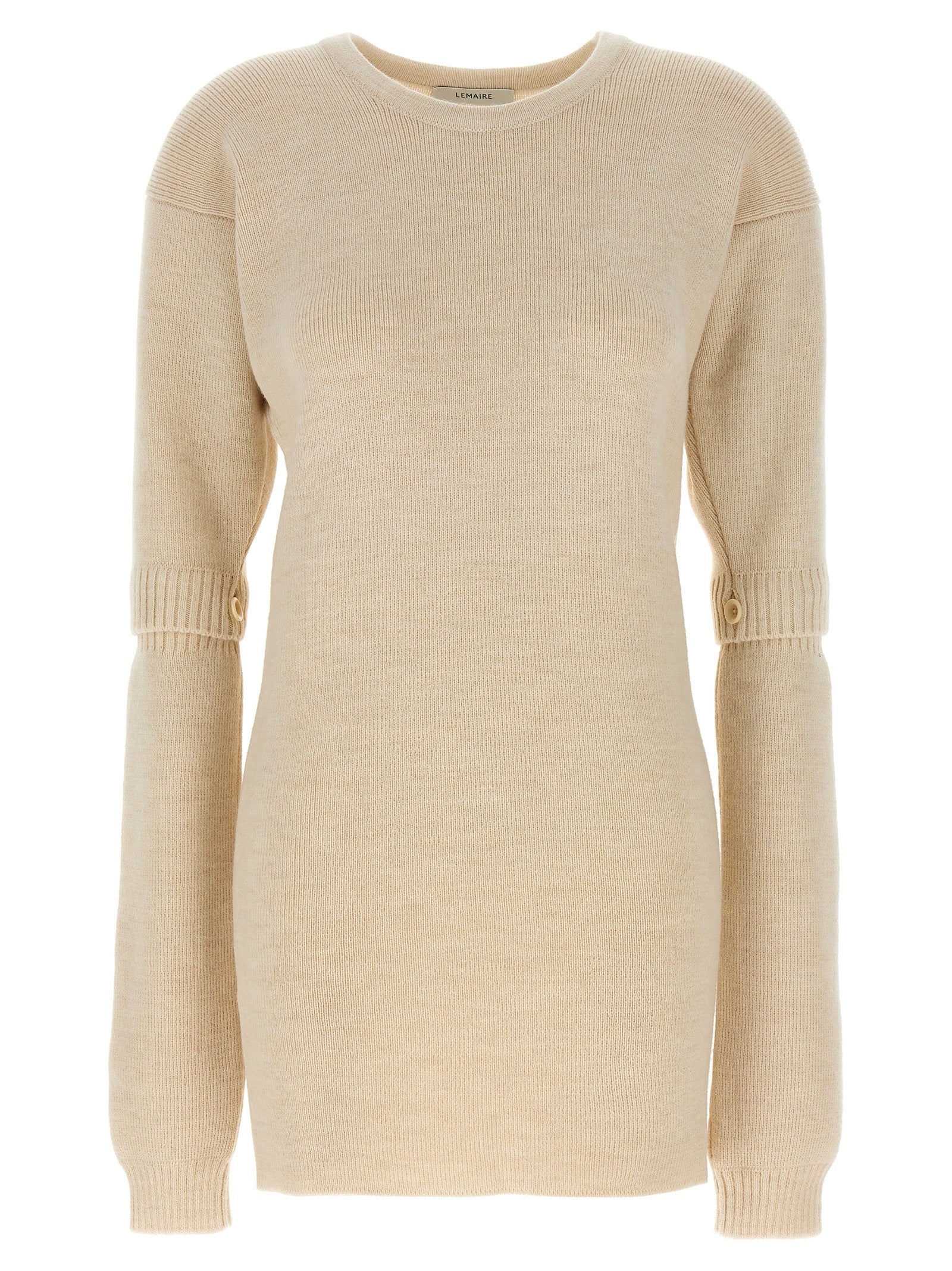 Lemaire Lemaire Knitted Dress With Removable Sleeves