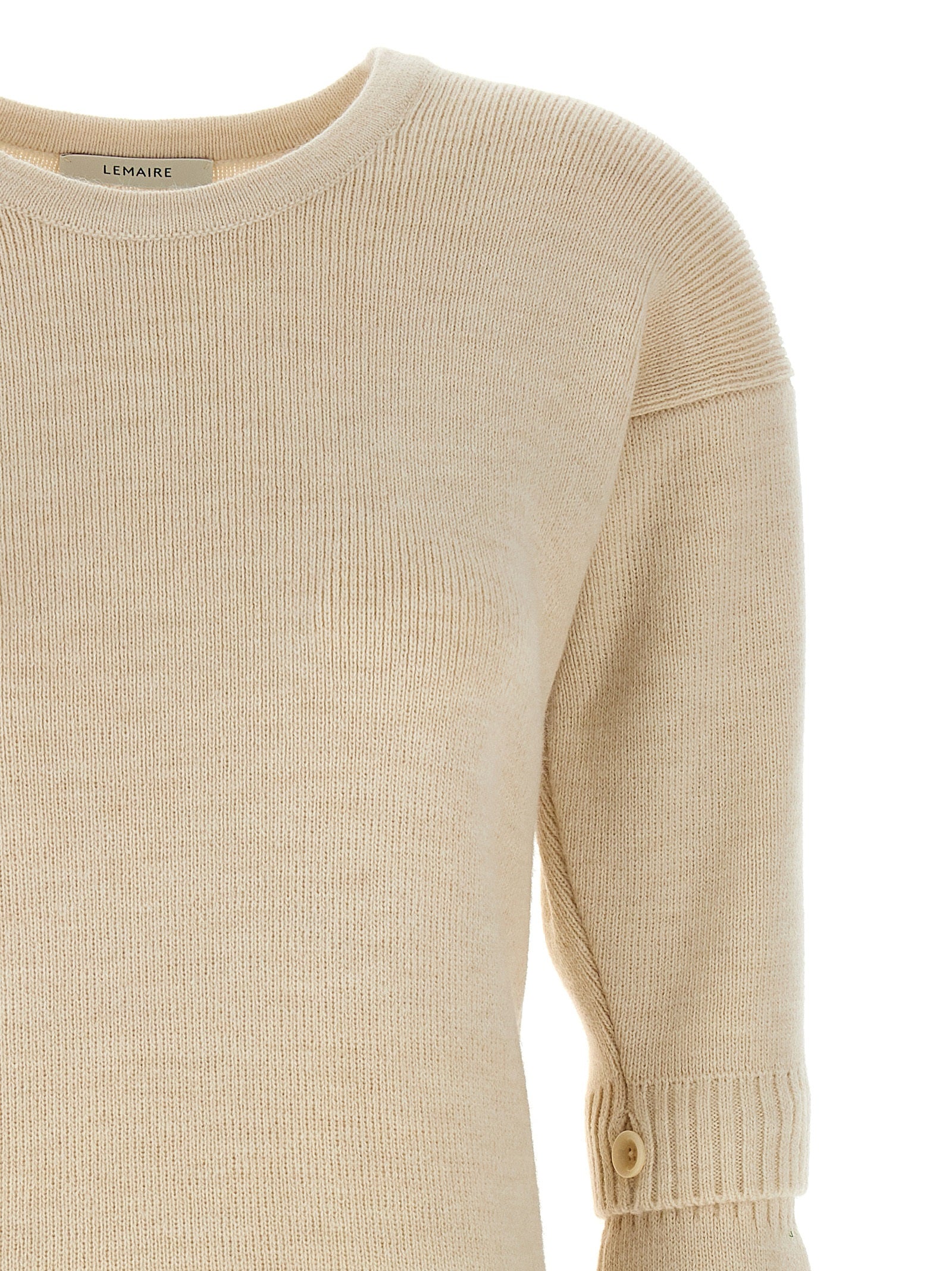 Lemaire Lemaire Knitted Dress With Removable Sleeves
