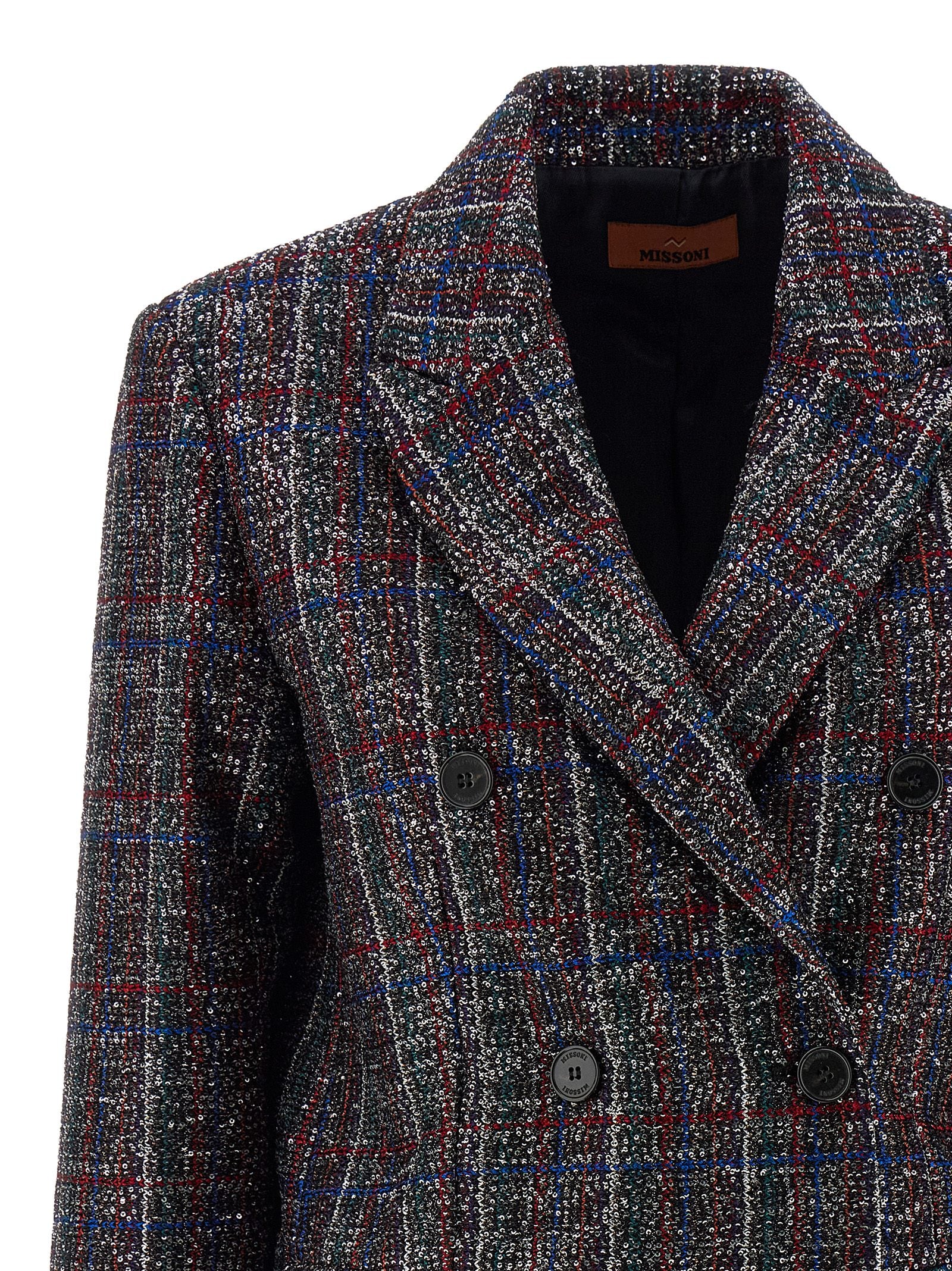 Missoni Missoni Sequin Tartan Blazer