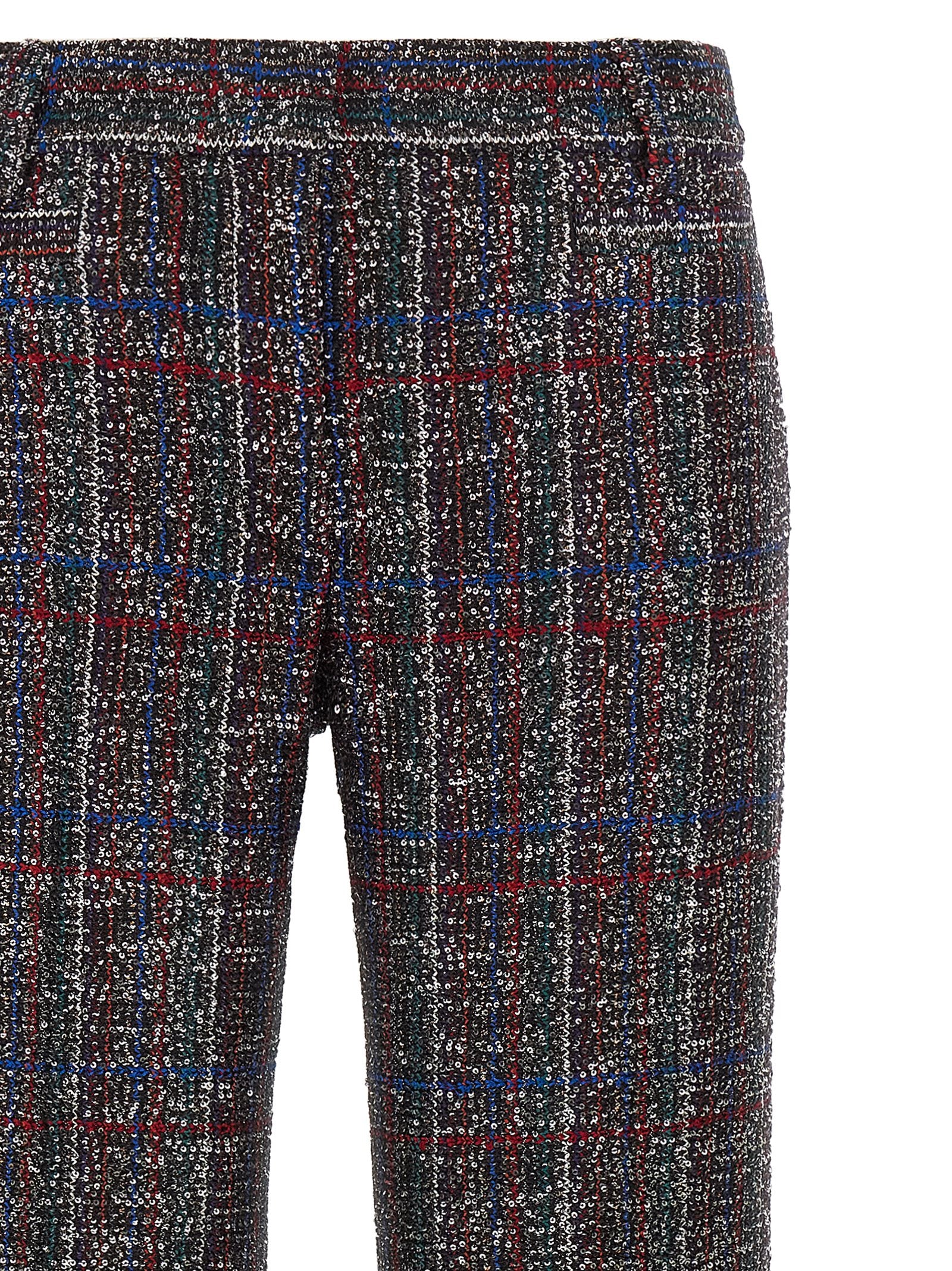 Missoni Missoni Sequin Tartan Pants