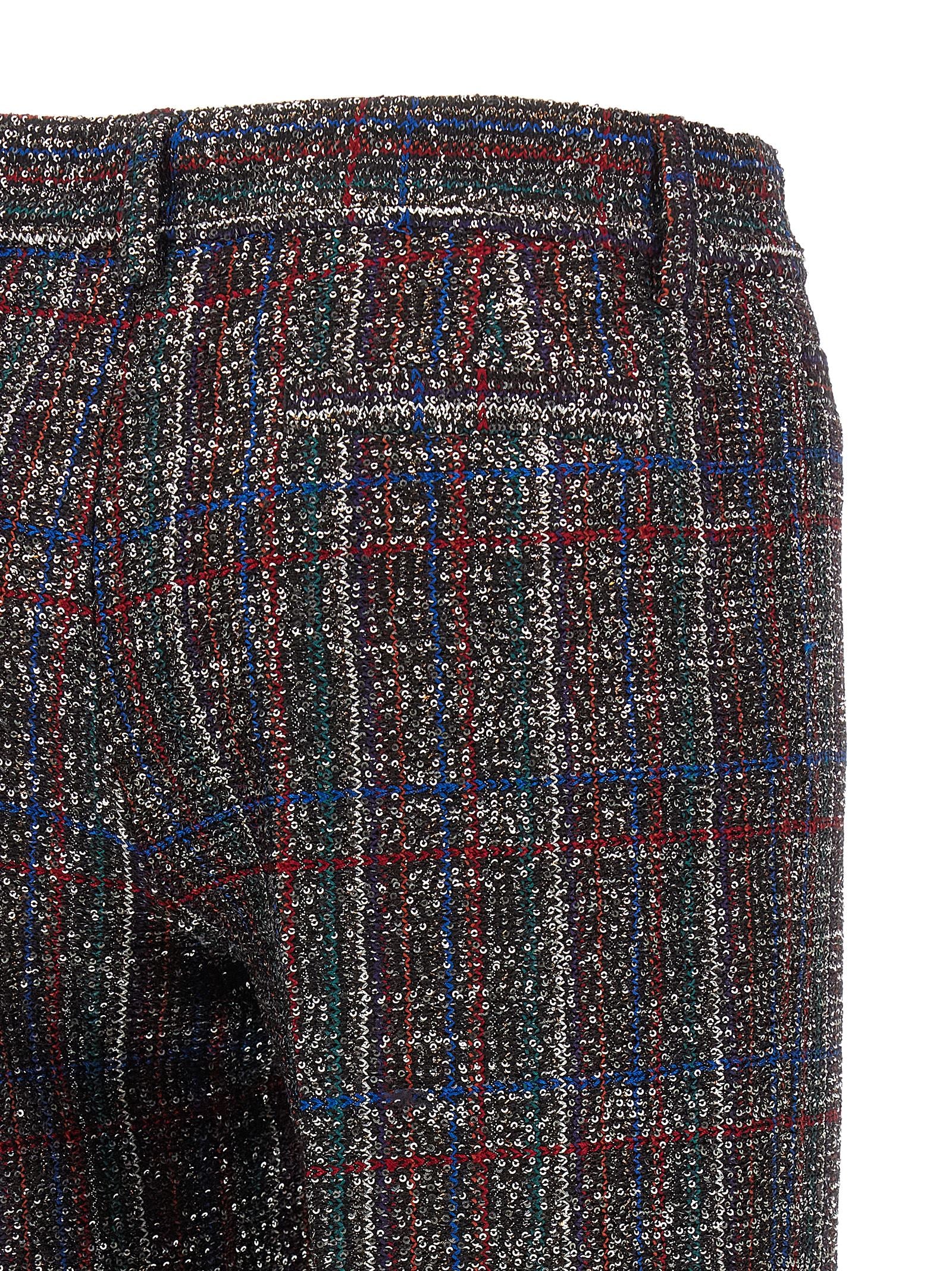 Missoni Missoni Sequin Tartan Pants