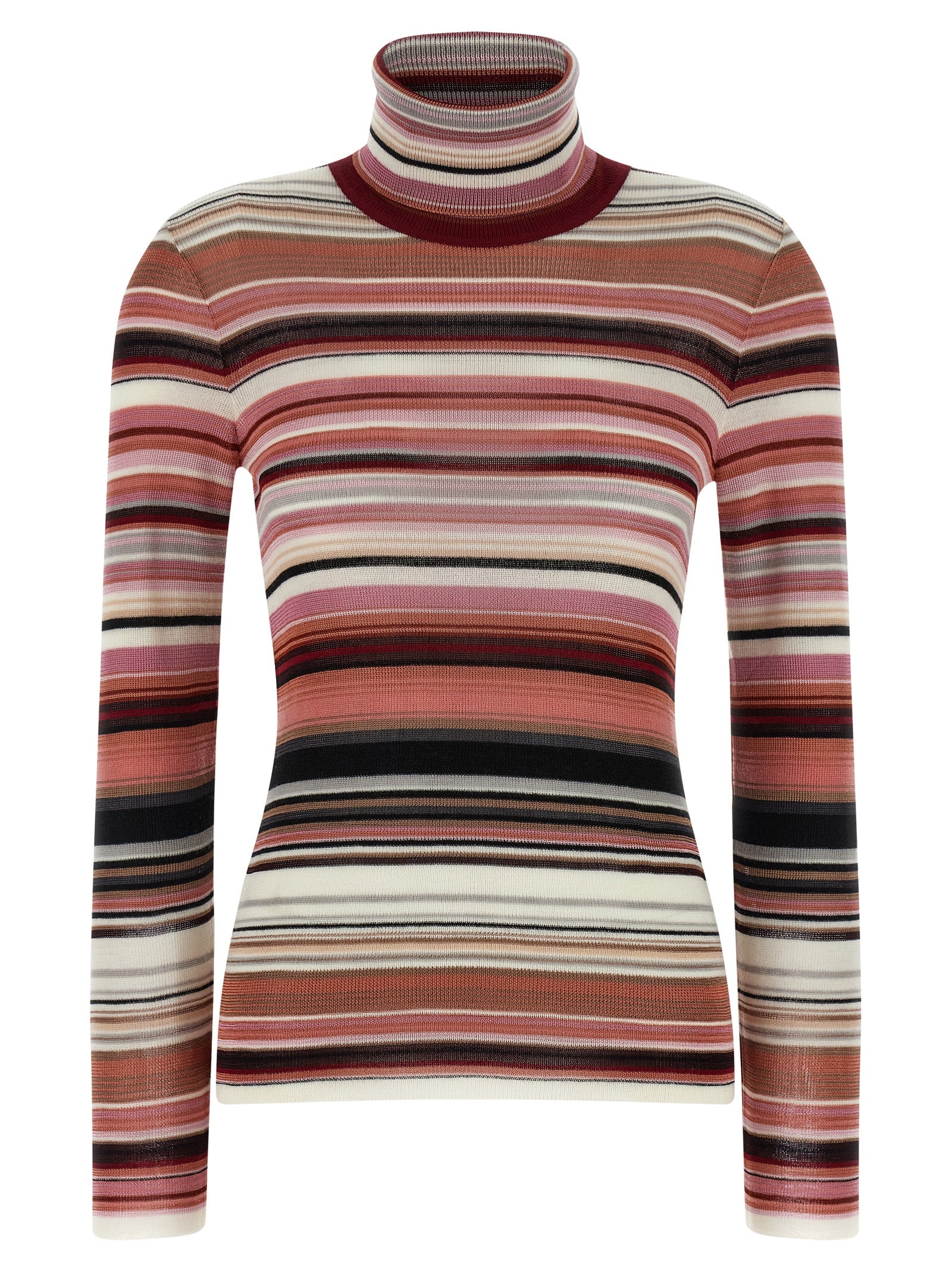 Missoni Missoni Striped Turtleneck Sweater