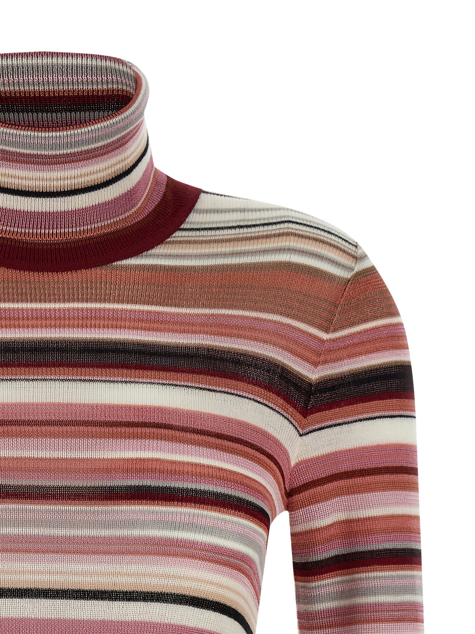 Missoni Missoni Striped Turtleneck Sweater