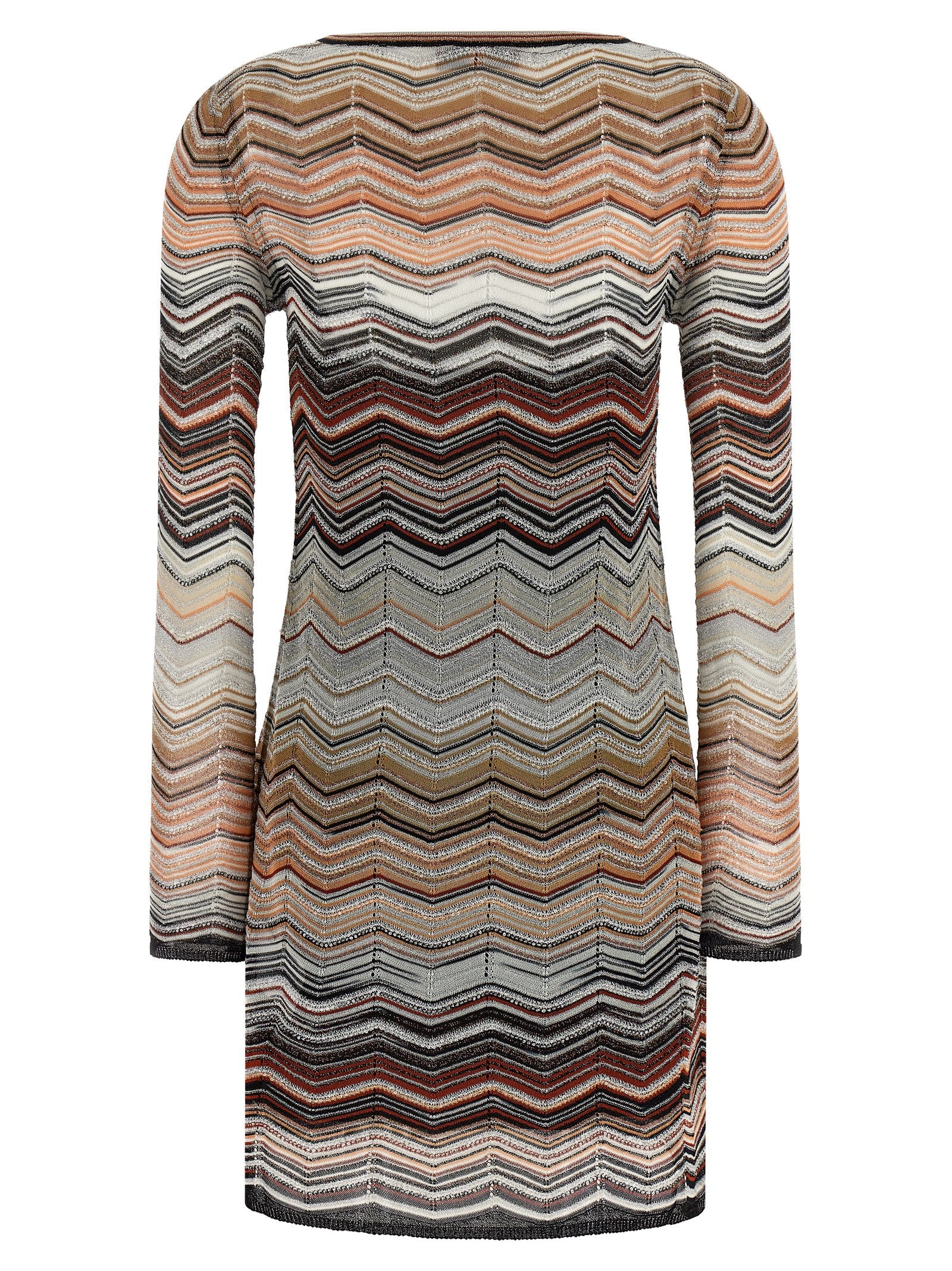 Missoni Missoni Chevron Lamé Dress