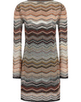 Missoni Missoni Chevron Lamé Dress