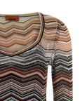 Missoni Missoni Chevron Lamé Dress