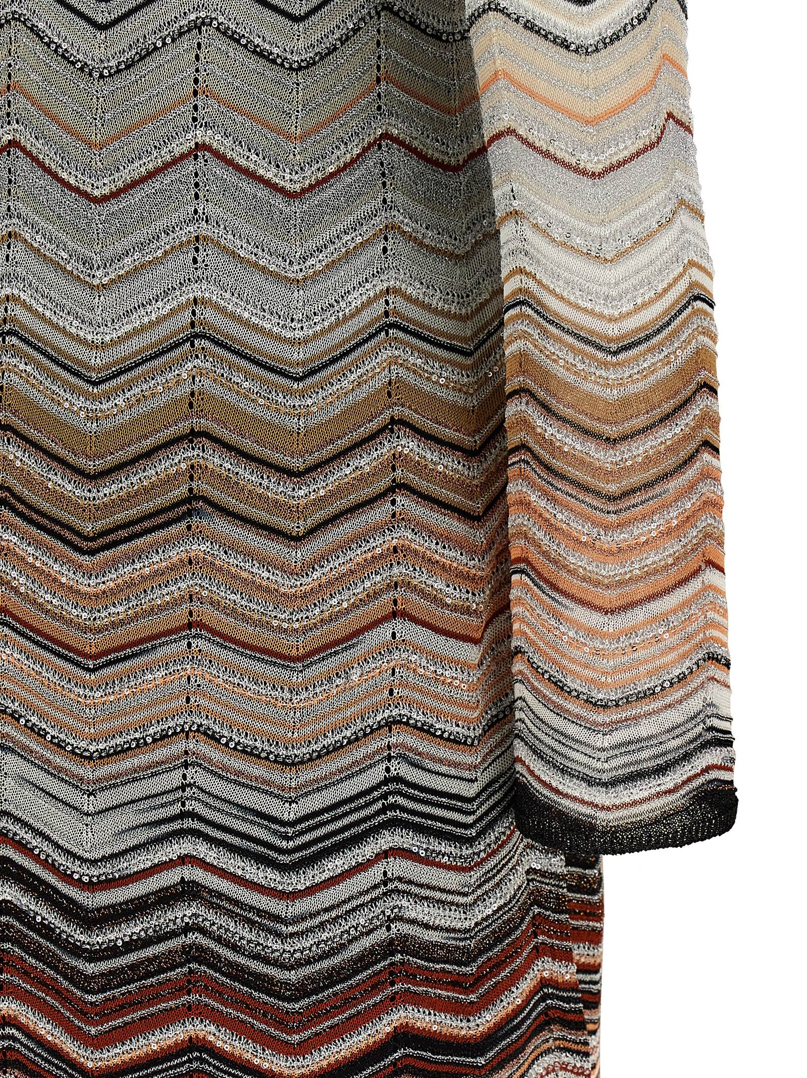 Missoni Missoni Chevron Lamé Dress
