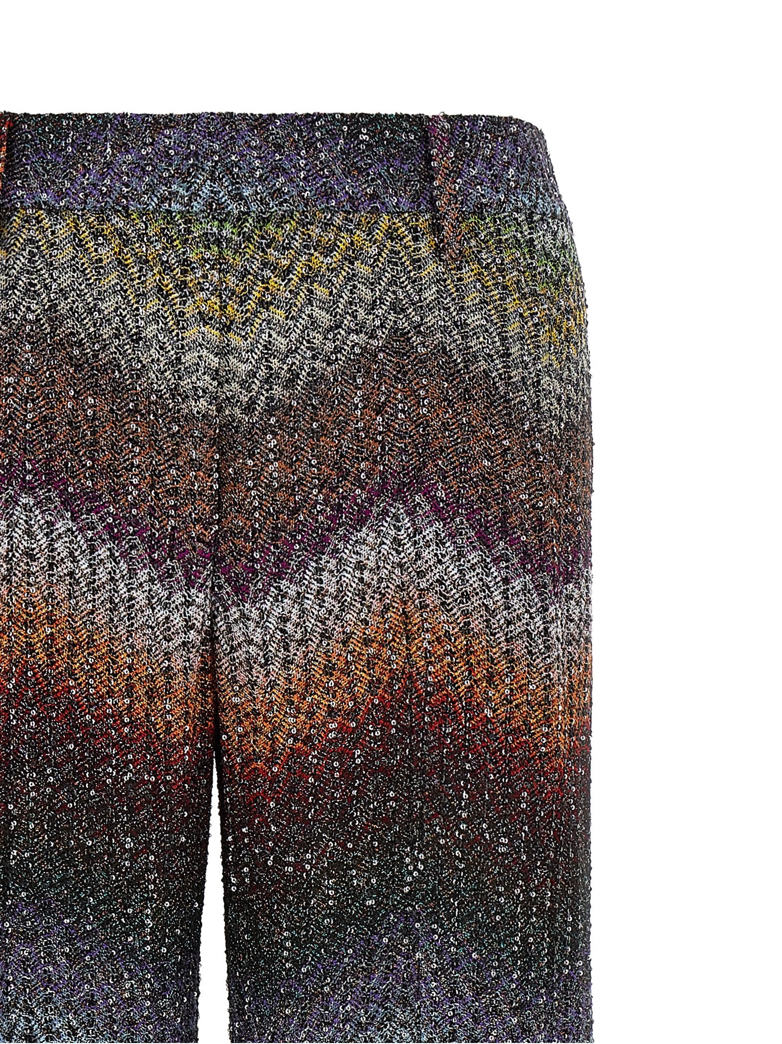 Missoni Missoni Zigzag Lamé Viscose Pants