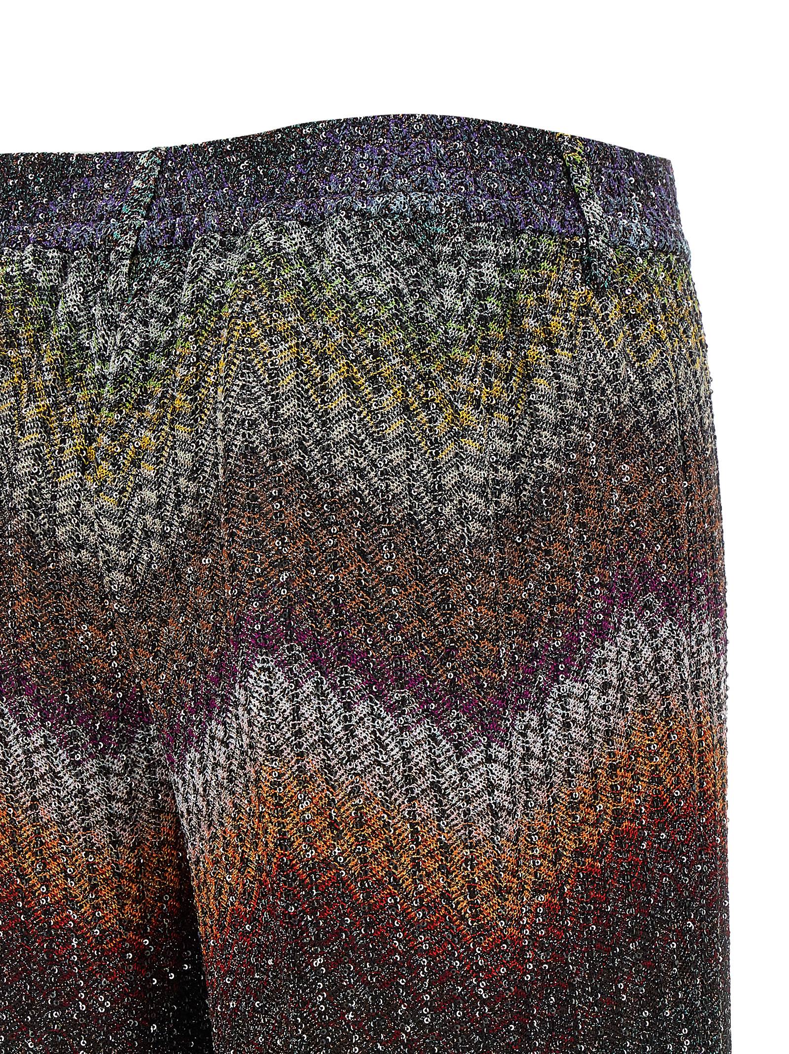 Missoni Missoni Zigzag Lamé Viscose Pants