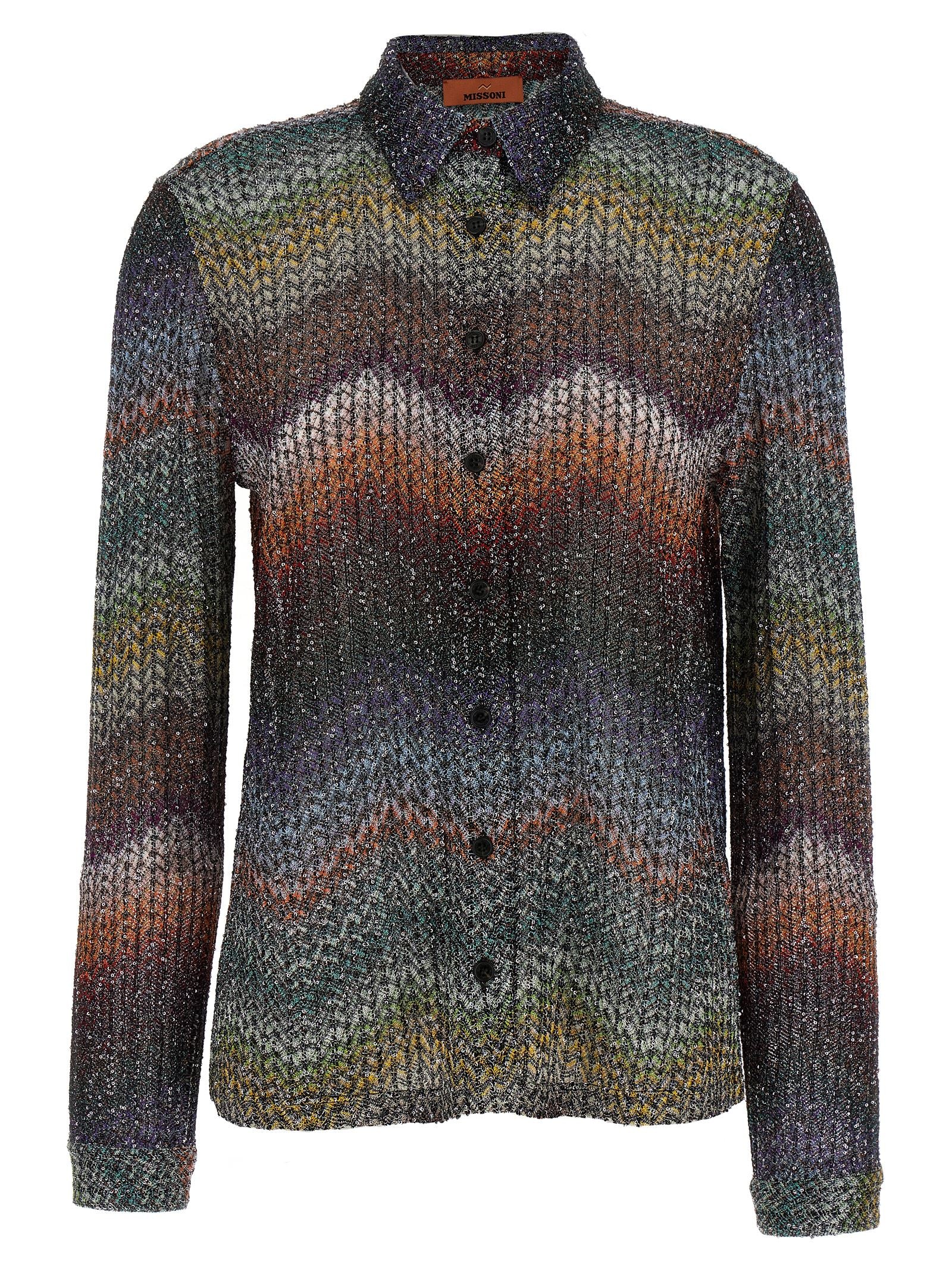 Missoni Missoni Sequin And Lamé Viscose Shirt