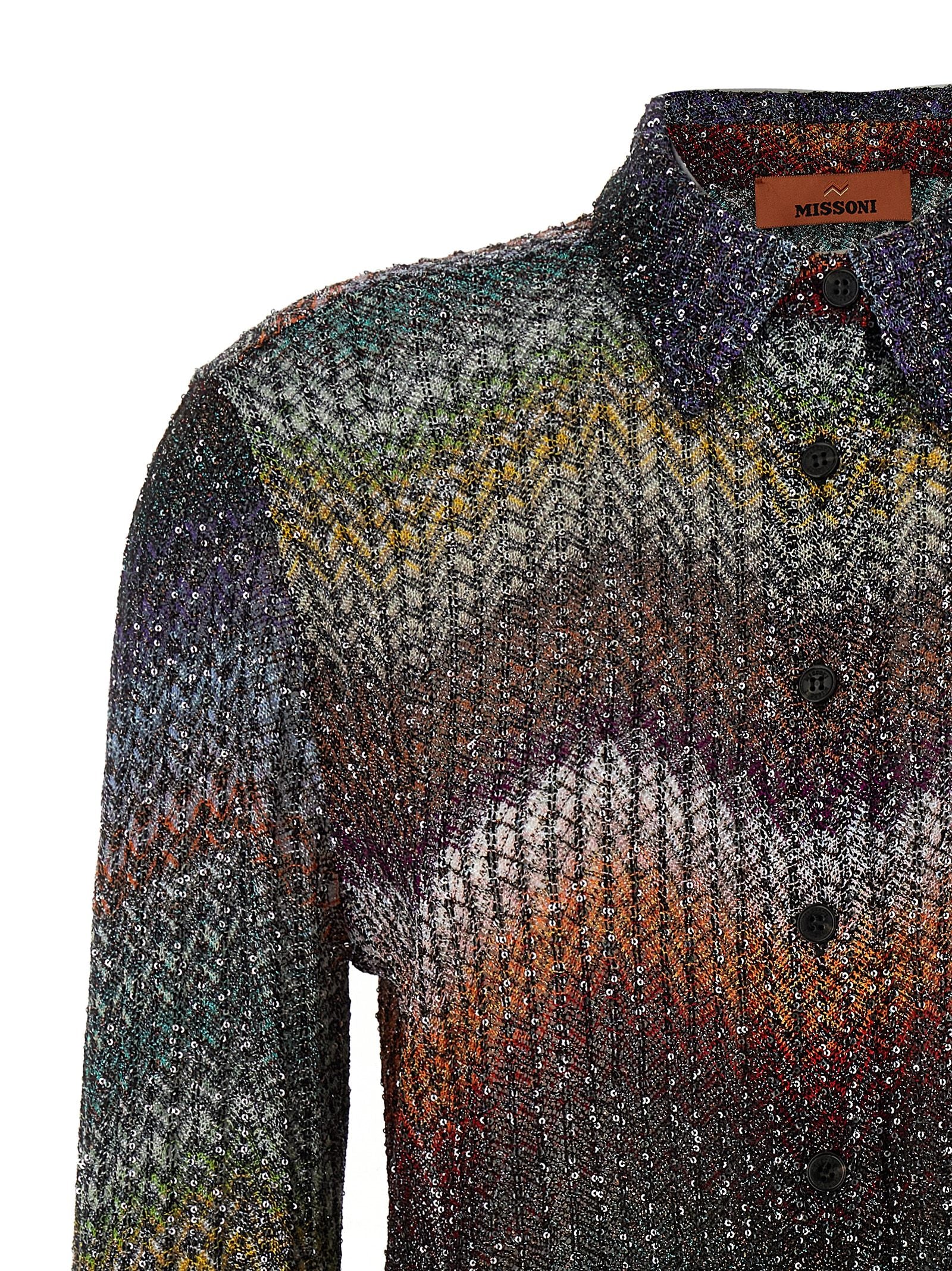 Missoni Missoni Sequin And Lamé Viscose Shirt