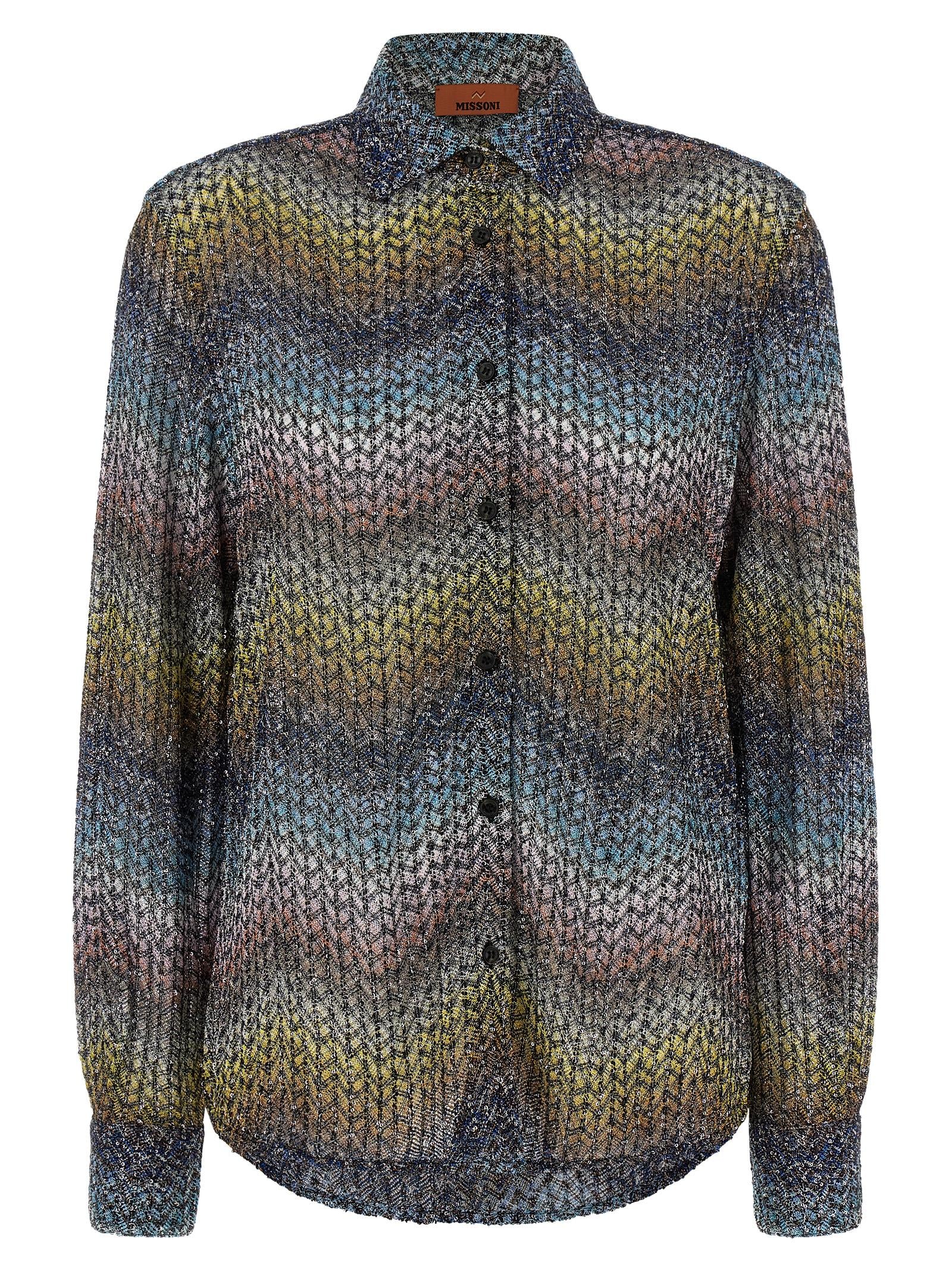 Missoni Missoni Lamé Viscose Shirt