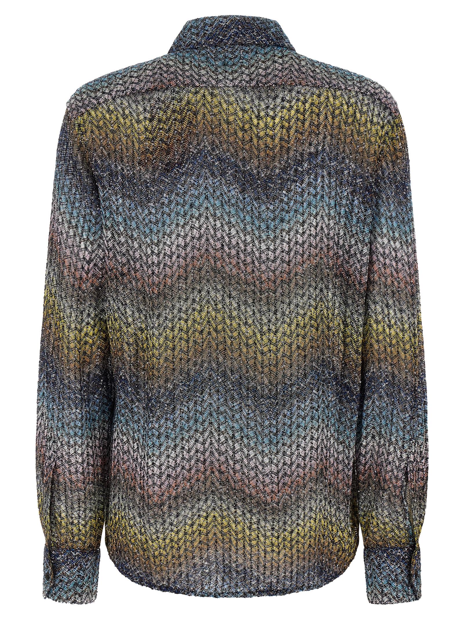 Missoni Missoni Lamé Viscose Shirt