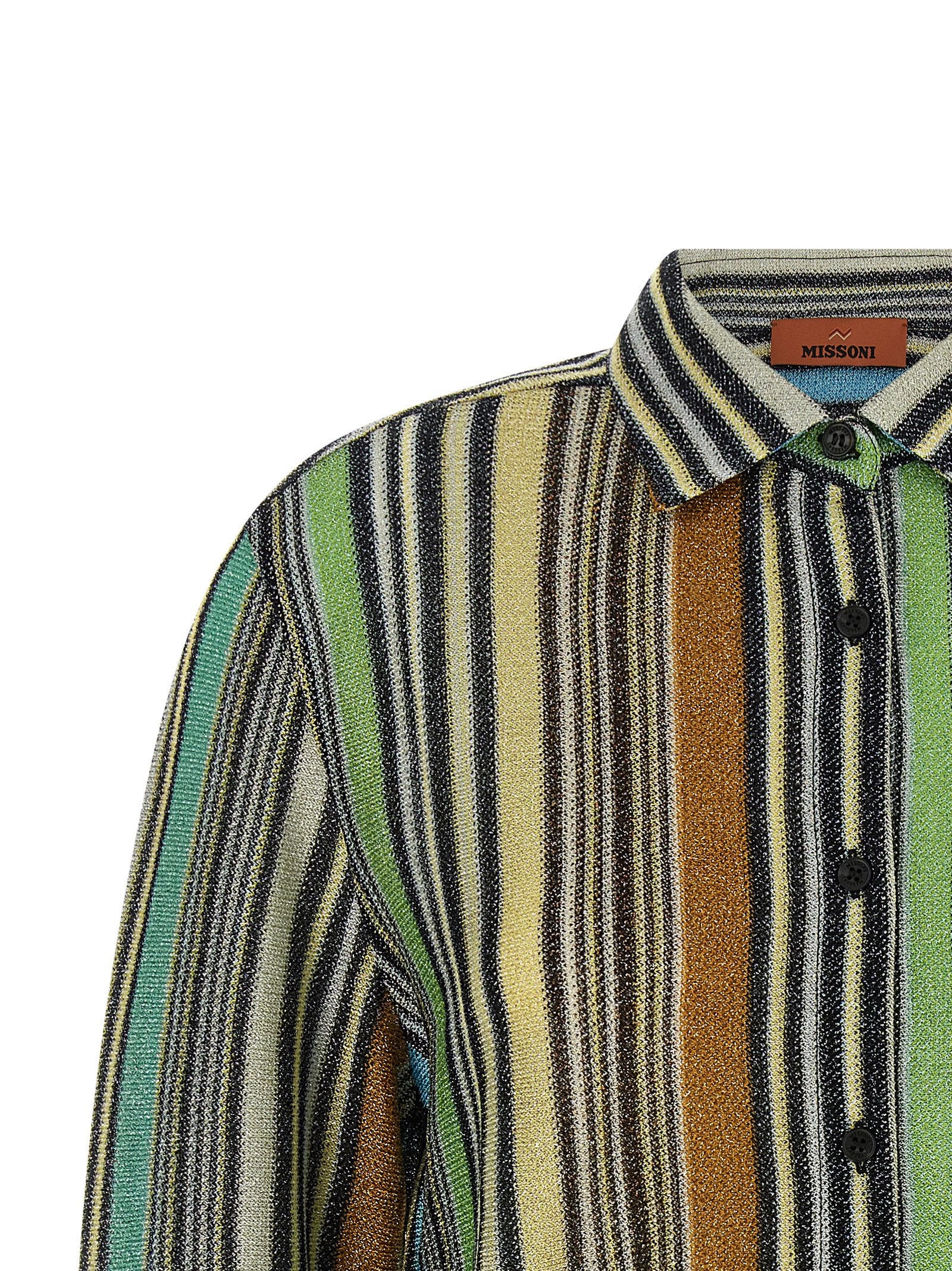 Missoni Missoni Lamé Viscose Shirt