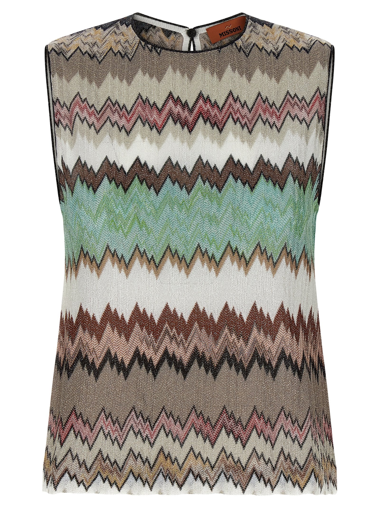 Missoni Missoni Zigzag Lamé Top
