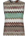 Missoni Missoni Zigzag Lamé Top