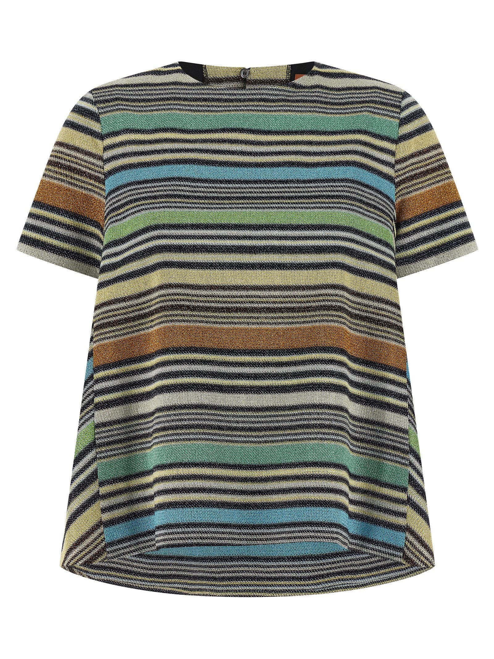 Missoni Missoni Lamé Stripes T-shirt