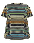 Missoni Missoni Lamé Stripes T-shirt