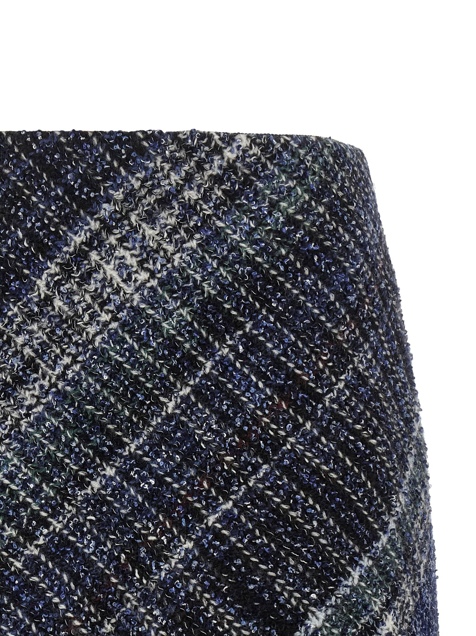 Missoni Missoni Check Wool Skirt