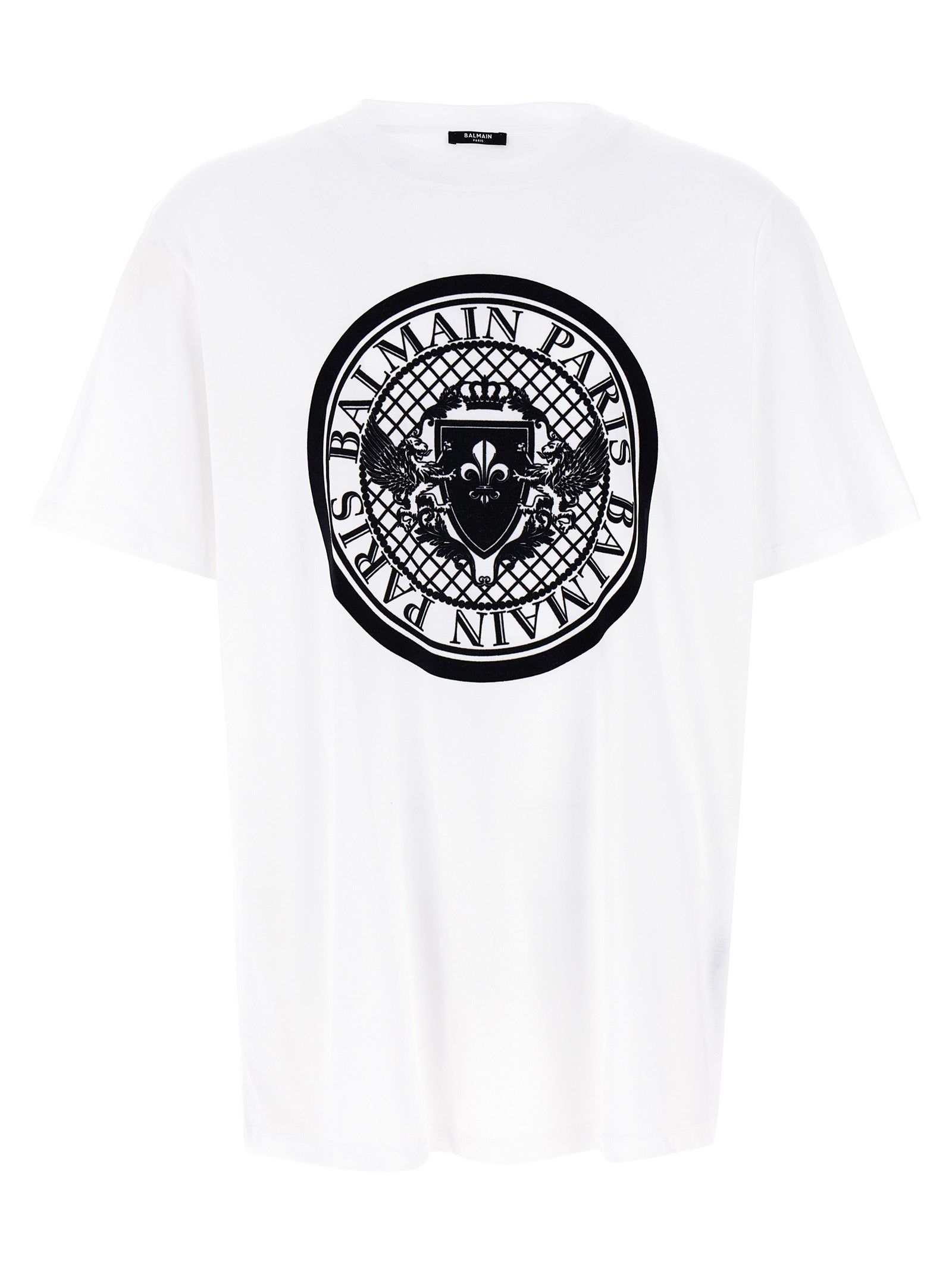 Balmain Balmain Velvet Logo T-shirt