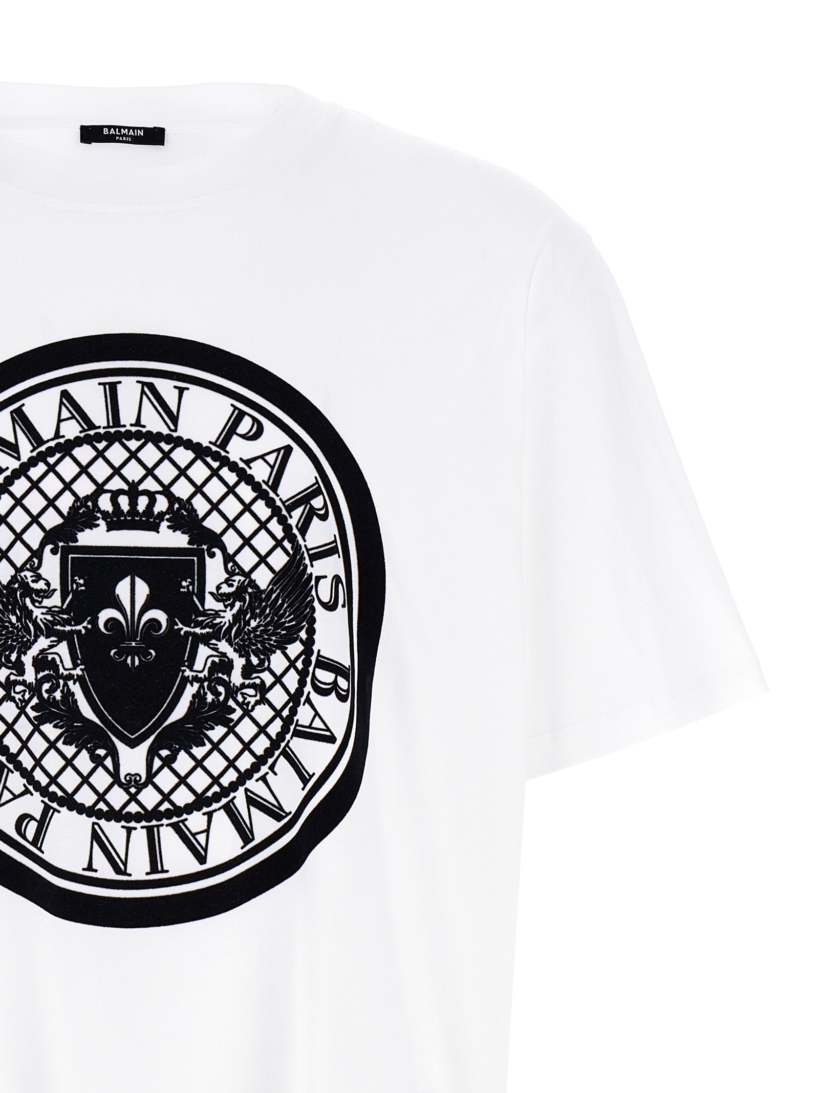Balmain Balmain Velvet Logo T-shirt