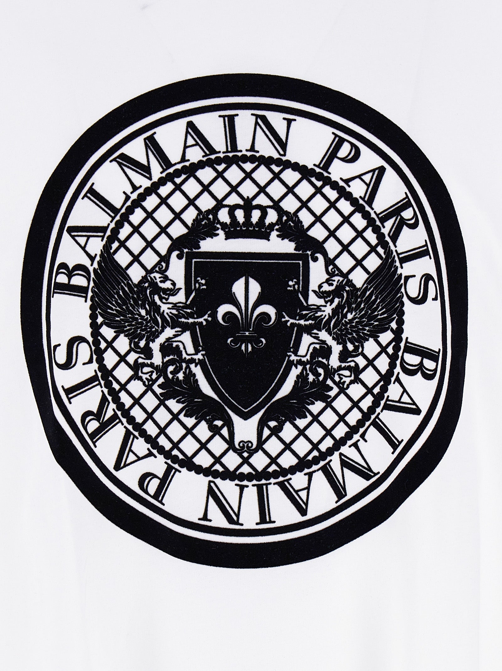 Balmain Balmain Velvet Logo T-shirt